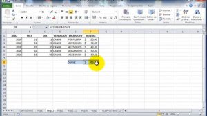 Excel 2010, Intro 01. Borrar duplicados,Ordenar,Buscar,Funciones,Consolidar   jlma64-004