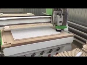 Фрезерно гравировальный станок с ЧПУ WoodTec H 1325. Фрезерование детали