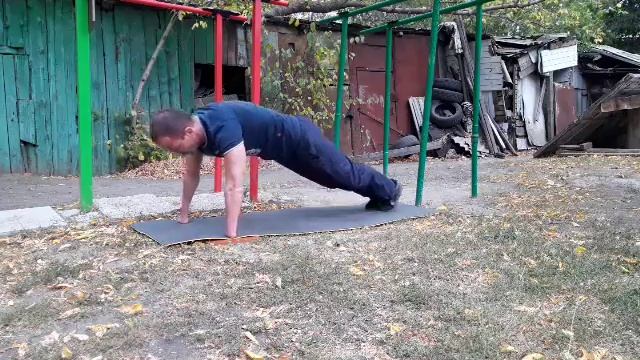 №65 Челлендж Отжимания от пола лесенка !!!Challenge push-up ladder from the floor