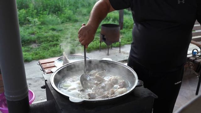 Corn Khinkal National dish! смотреть онлайн
