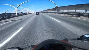 Проехал бесплатно по платной дороге! Через весь Питер по ЗСД. Уроки вокала :) МотоБудни.