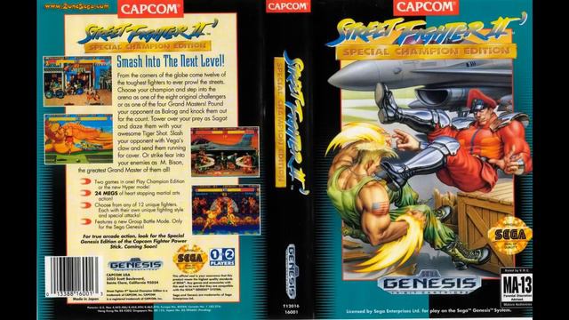 [SEGA Genesis Music] Street Fighter II: SCE - Full Original Soundtrack OST смотреть онлайн