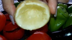 Азербайджанская Долма "Три сестры" | Azerbaycan mətbəxi Uc Baci dolmasi.