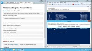 Windows Update with Powershell script - Delightnet.nl