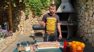 Шашлык из осетра