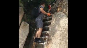 Священная и смертельно опасная гора Хуашань (华山）, канатная дорога, день испытаний.