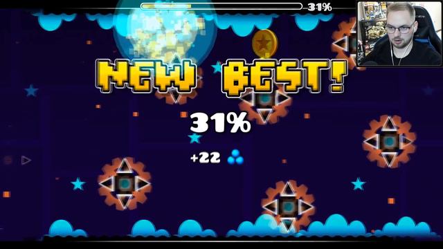 CLUTTERFUNK - ИДЕАЛЬНОЕ ПРОХОЖДЕНИЕ С 3 МОНЕТАМИ / Эп. 11 / Geometry Dash