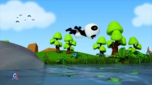 Панда семья пальцев +  Более русские потешки для детей от Baby Bao Panda