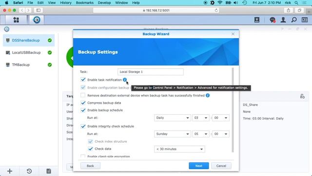 Backing Up Synology to External USB/eSATA Drive Using Hyper Backup смотреть онлайн