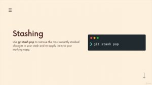 Stashing Basics Git Stash Save & Pop