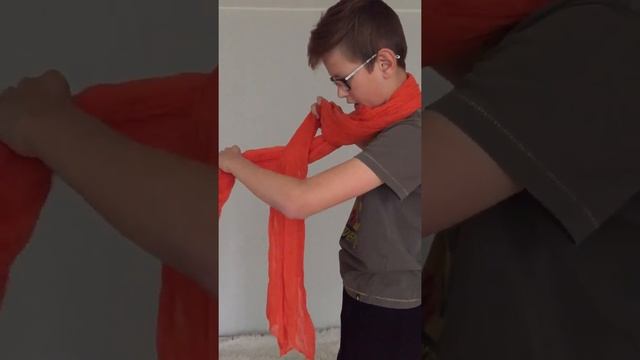 Фокус с шарфом + ОБУЧЕНИЕ !!! смотреть онлайн