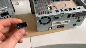 Возвращаем разъём HDMI на Mitsubishi Connect