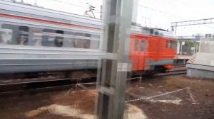 Мытищи - Москва Ярославский вокзал РЖД Электрички Mytishchi - Moscow Yaroslavsky railway station