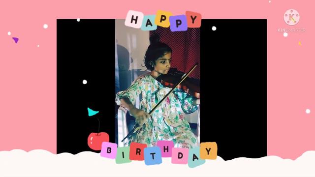 Happy Birthday in Violin