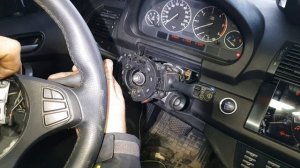 Замена подрулевого переключателя поворотов bmw x5 e53