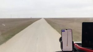 Загрузка «ЛУКОМ» в степи. Дорога на Астрахань! )