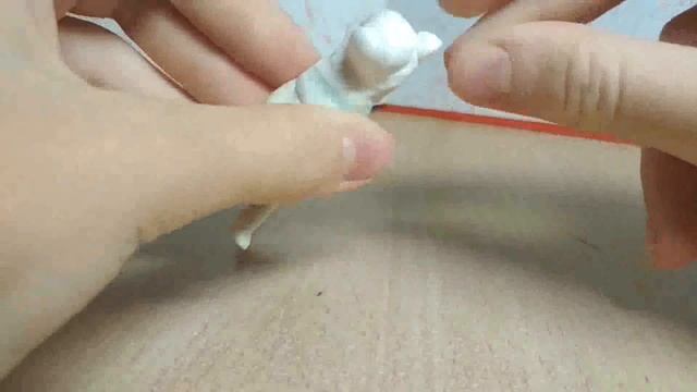 Как я делала волка из полимерной глины(пластики) /Процесс смотреть онлайн