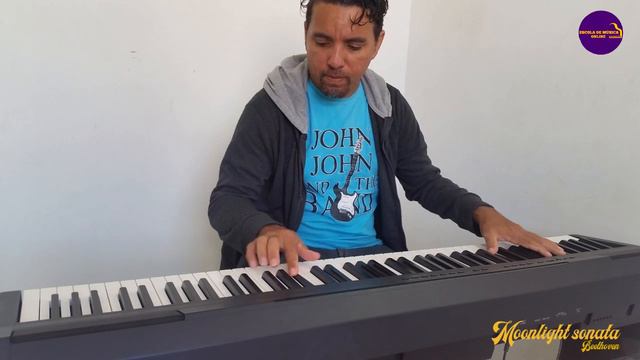 Beethoven - Moonlight Sonata (1st Movement) piano cover by Georgi farias смотреть онлайн