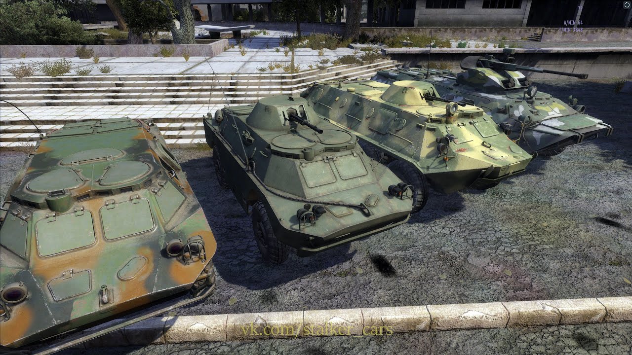 Обновленная военная БРДМ-2 и БТР - Definitive Car Pack