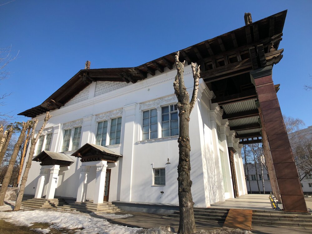 На ВДНХ продолжаются реставрационные работы на павильоне "Карелия" / Город новостей на ТВЦ