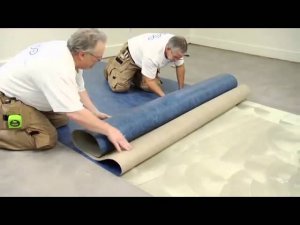 Forbo Marmoleum укладка