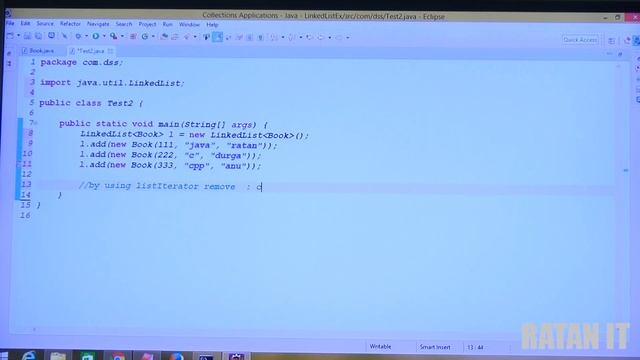 Core java Tutorial || Collections Framework || video-25 || LinkedList Data Reading || By Ratan sir смотреть онлайн