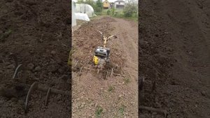 фрезы целина по сухой рыхлой земле