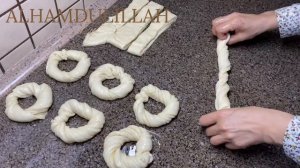 ТУРЕЦКИЕ БУЛОЧКИ АЧМА(быстрая лепка) ⭐️ TURKISH ACHMA BUNS (Quick modeling)