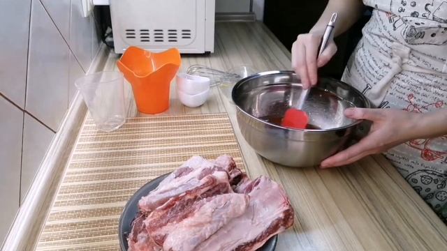 ??КАРАМЕЛИЗИРОВАННЫЕ РЁБРЫШКИ в кисло-сладком маринаде ?? - беспроигрышная альтернатива шашлыку?️