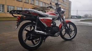 Видеобзор на  МОТОЦИКЛ ALPHA RX 125CМ3