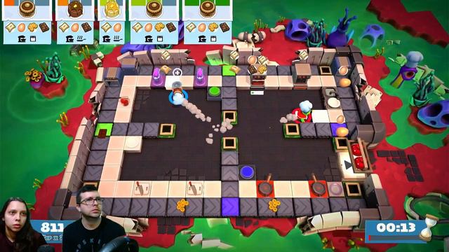 OVERCOOKED 2 🟢 Gameplay parte 06 🟢 Overcooked!2 Gourmet Edition [Ps4 - Dublado PT-BR] #06 смотреть онлайн