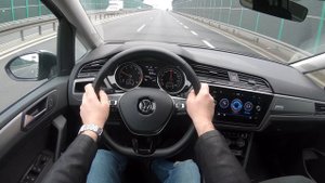Volkswagen Touran III 2019 1.5 TSI EVO 150HP 4K POV Test Drive