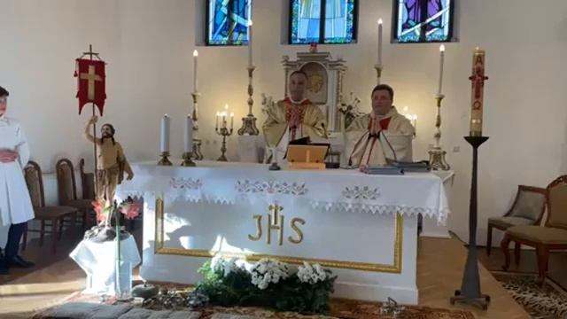 29.04.2022. Janas Grizānes nāves 1. gadadienas sv. Mise (1. daļa). смотреть онлайн