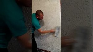 декоративная штукатурка стен из обычной шпаклевки просто и красиво