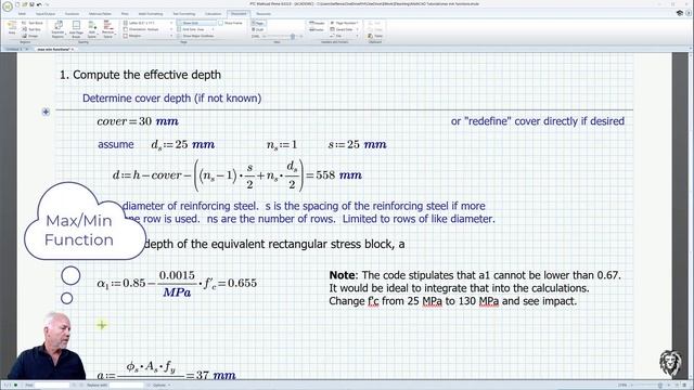 PTC Mathcad - Max/Min Function
