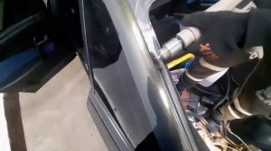 Подготовка багажника к покраске