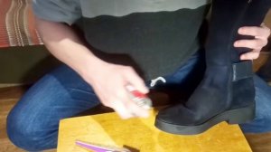 ? как почистить замшевую обувь [покрасить]