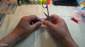 Изготовление простой и уловистой блесны из шампура.