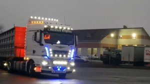 дуга на крышу с Led для Man Tgx