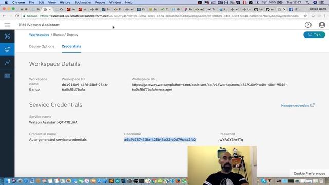 Deploy de ChatBot de Watson Assistant no Facebook Messenger usando BotKit com WebHook em Node.js смотреть онлайн