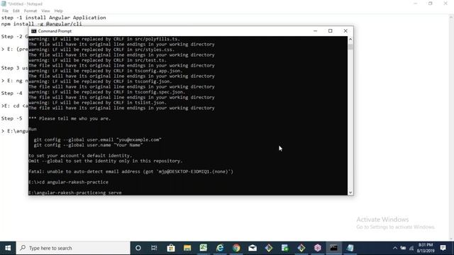 Angular 8 Tutorial || Class - 3 || by Mr. Ramesh On 13-08-2019 смотреть онлайн