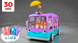 Roda do Ônibus Gira Gira  | Música Infantil | HeyKids em Português