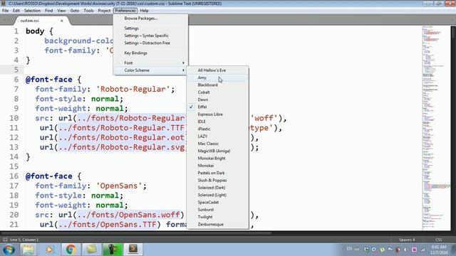 SublimeText | How to change background color in sublimetext ? смотреть онлайн