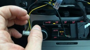 Подключение переходника RGB для камеры ЗХ на RCD 330g+