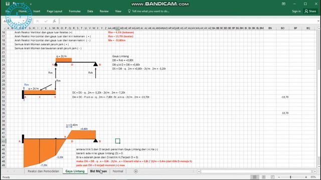 Penyelesaian Analisis Struktur Statis Tertentu - Balok Gerber смотреть онлайн