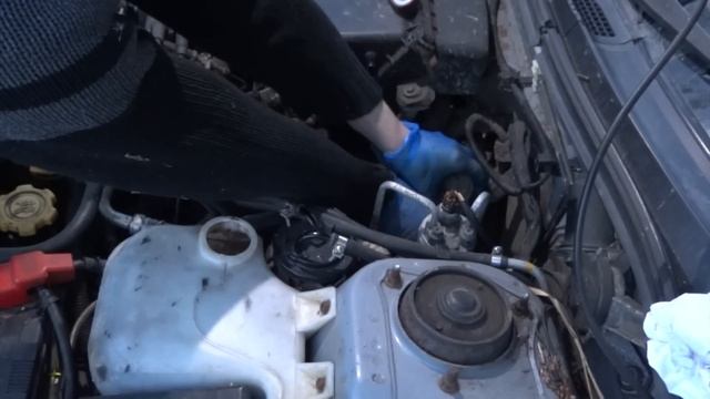 Subaru Forester Starter removal and replacement смотреть онлайн