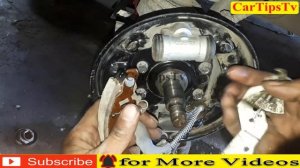 How to Replace Drum Brake Shoes Suzuki Alto VXR