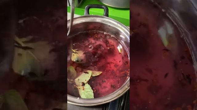 Очень вкусный и полезный морс из жимолости с мятой #рецепт #морс #жимолость #вкусноиполезно #напито