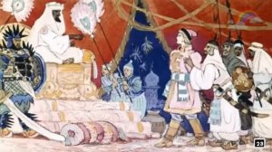 Сказка об Иване царевиче и Сером волке. Диафильм со звуком для детей