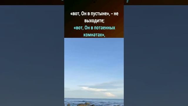 Евангелие от Матфея - Глава 24. Читаем Библию под музыку - #VerticalVideoBible смотреть онлайн